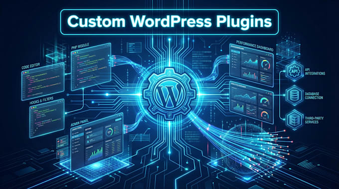 develop a custom wordpress plugin or API integration