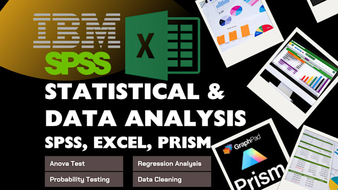 do statistical and quantitative data analysis at spss, prism, and excel
