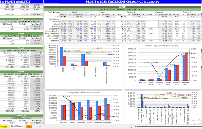 deeply analyse financial statements and build professional financial models