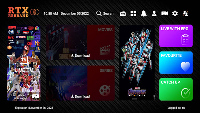 Rebrand android iptv app, tivimate tv, ibo player, sparkle tv, admin ...