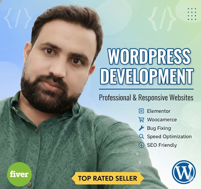 build wordpress online store with elementor and speed optimization