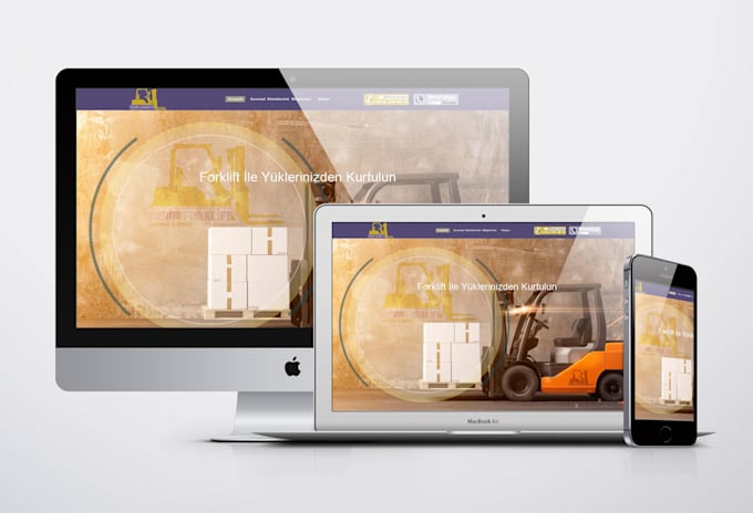 build a modern responsive website