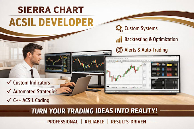 develop sierra chart acsil trading systems and custom studies