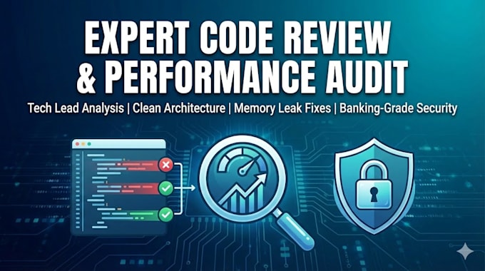perform an expert code review and mobile performance audit