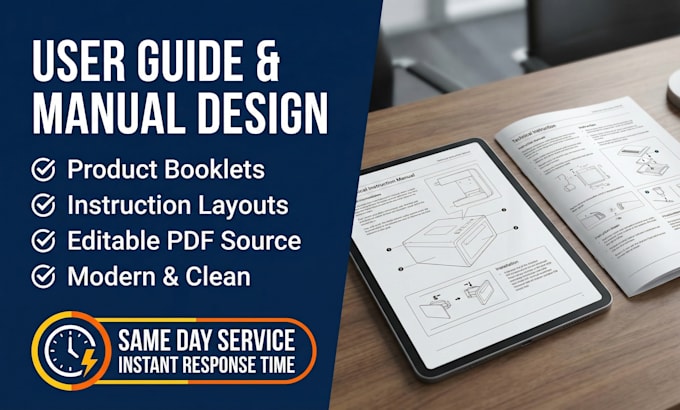 customize or design your booklet, product user guide,