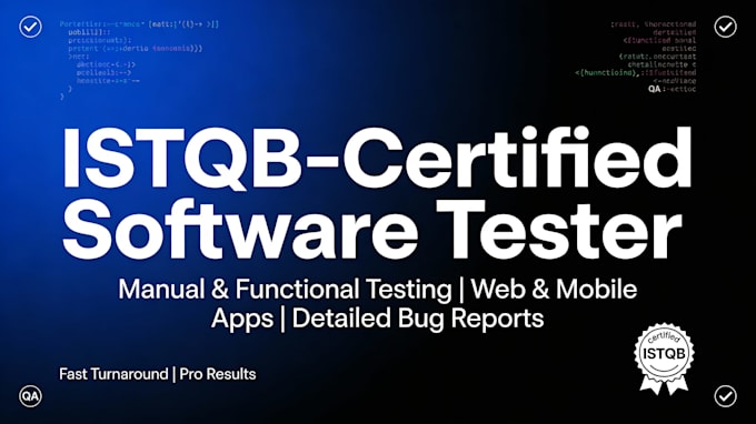test your apps and websites