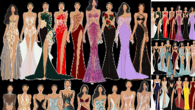 do digital fashion illustration and sketch