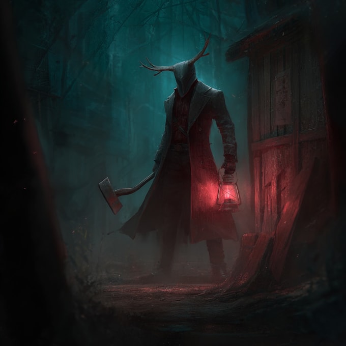 fantasy horror and fantasy horror character
