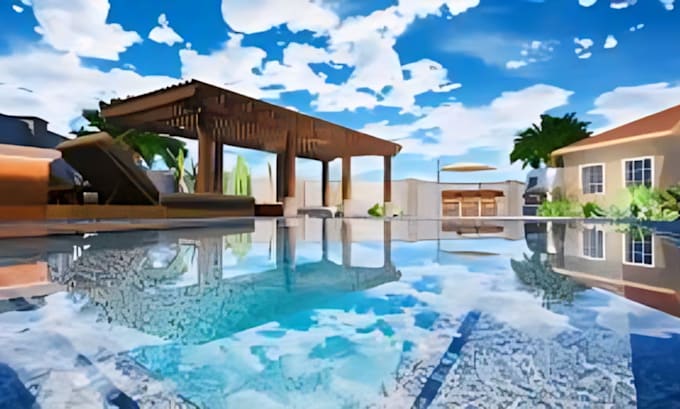 landscape design garden outdoor backyard, pool uae based