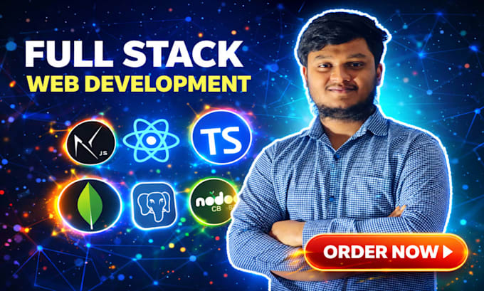 build a custom website as a full stack developer