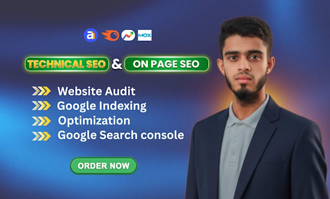 do technical onpage SEO and google index for website