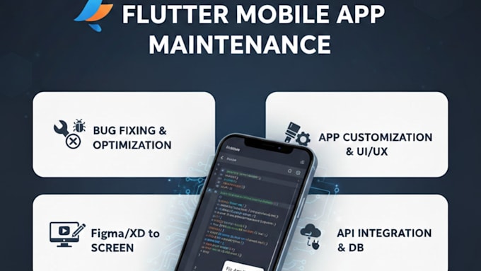 fix flutter app issues, update UI, and implement new screens