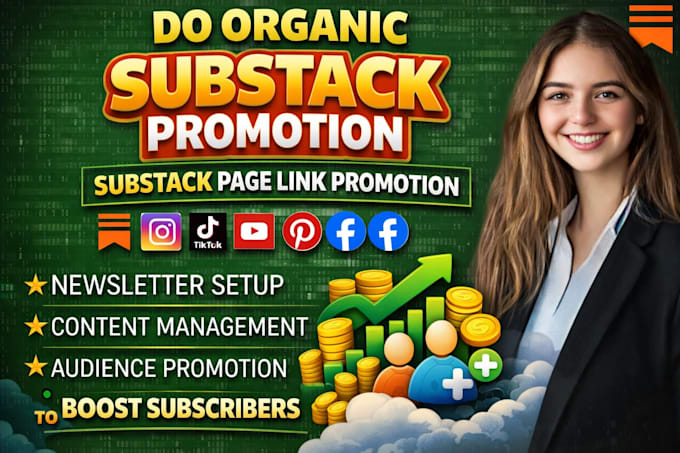 do organic substack promotion substack page link promotion to boost subscribers
