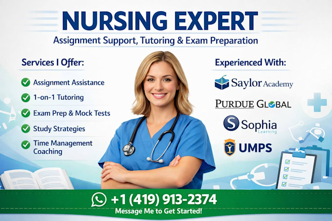 help with nursing projects