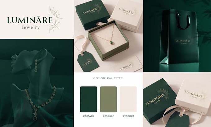 create a luxury brand style guide for startups