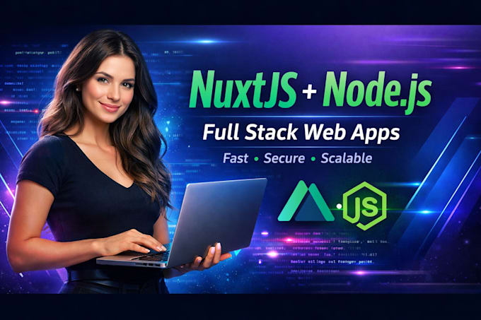 build a vuejs, nuxtjs website for your business