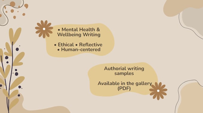 write ethical mental health articles