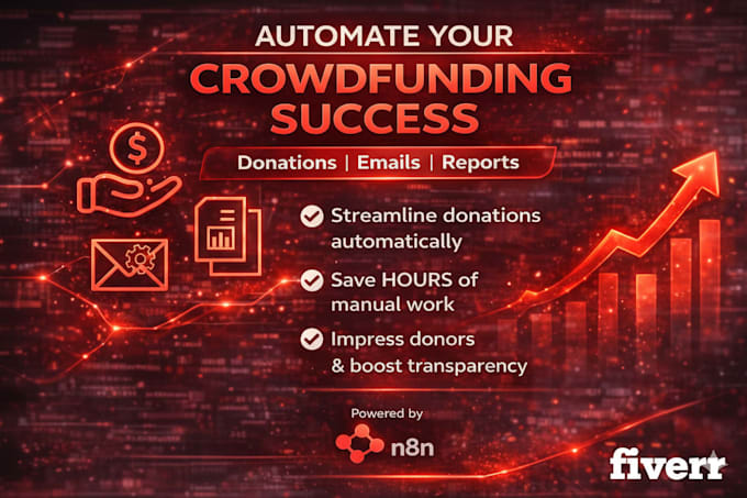 automate your crowdfunding donations, emails, and reports