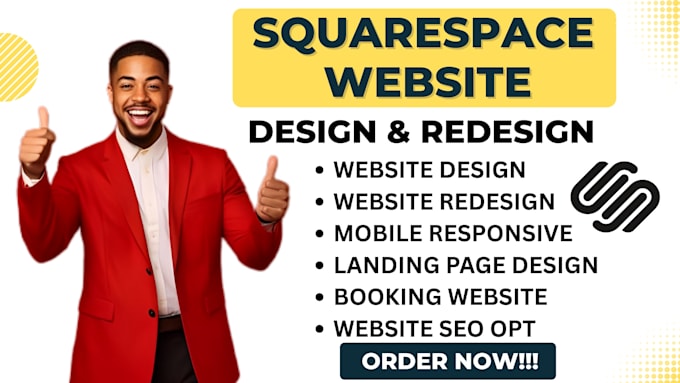 build squarespace website, revamp squarespace site, squarespace website update
