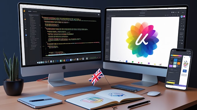 professional website logo design full branding package