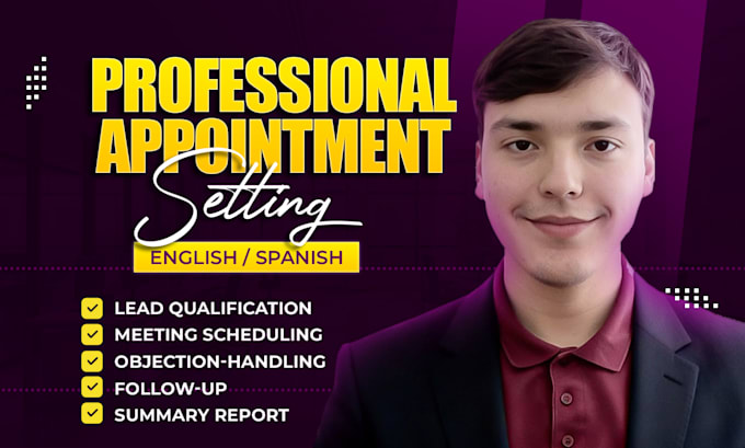 do b2b b2c appointment setting in english and spanish