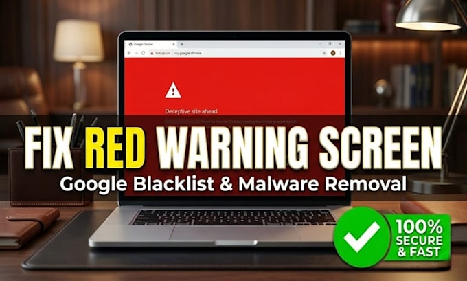 clean hacked website, remove blacklist and fix google security warning