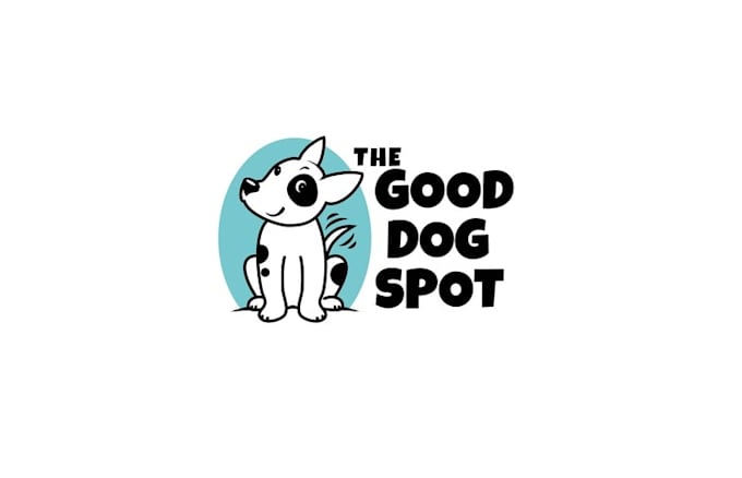 design good dog spot logo