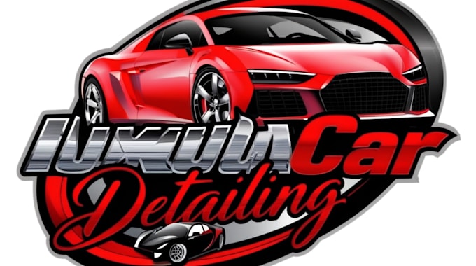 design luxury car detailing logo