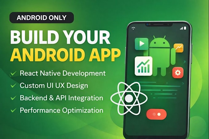 build a react native android mobile app