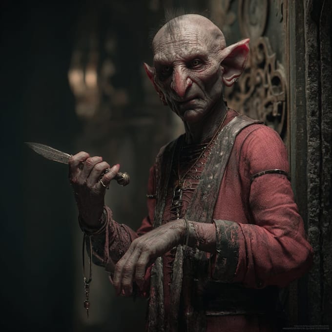 design fantasy horror and fantasy horror character