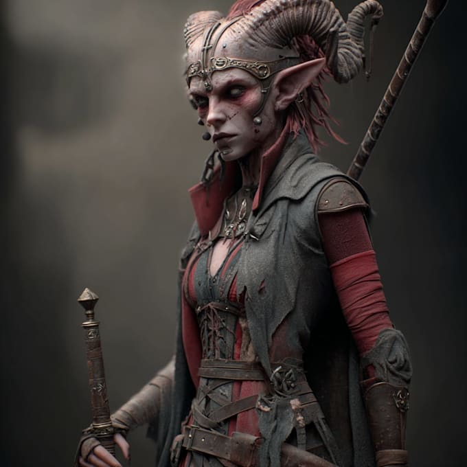 fantasy horror and fantasy horror character