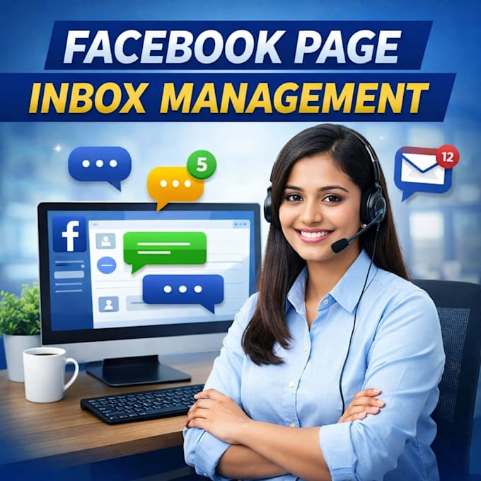 Manage your fb page inbox and reply to customer by Tori_saha | Fiverr