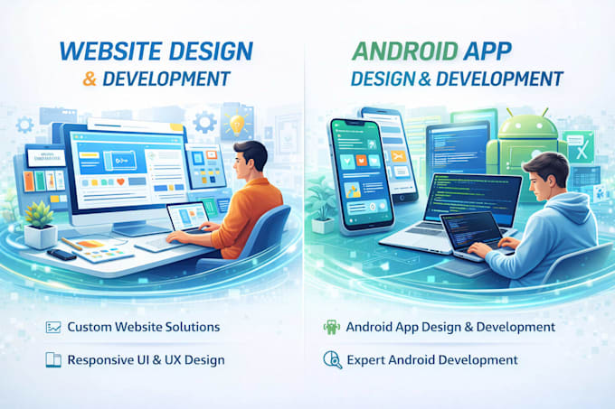 development website app backend frontend