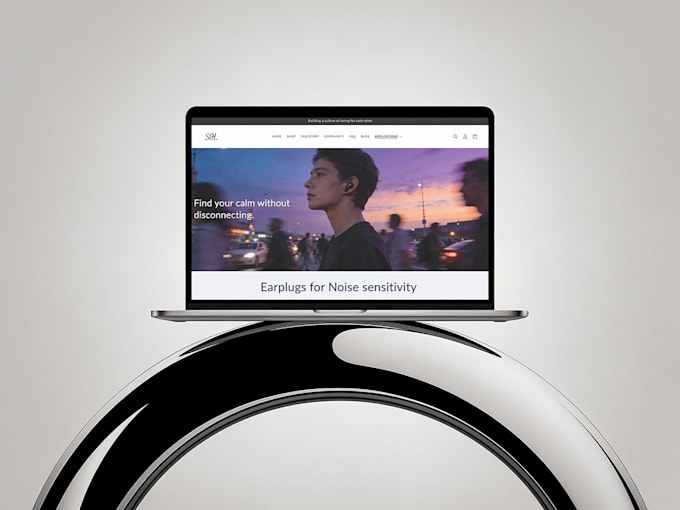 do a website for your brand with shopify