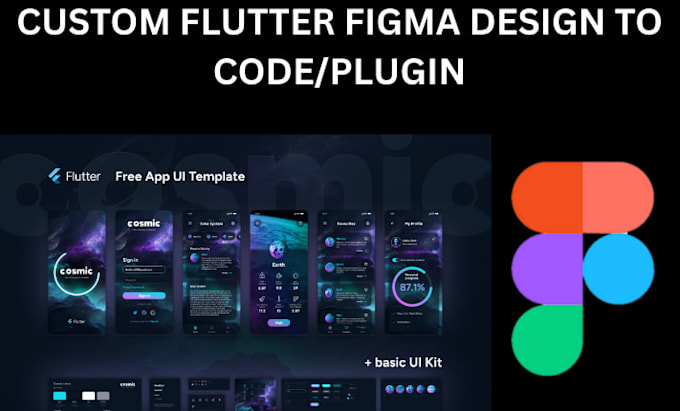 convert flutter figma  design to code,  flutter design to plugin
