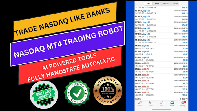 provide forex robot trading bot for nasdaq and indices