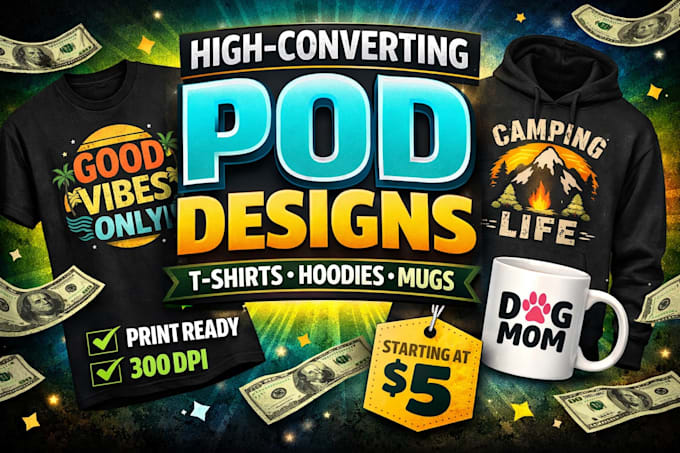 create a design for your pod product