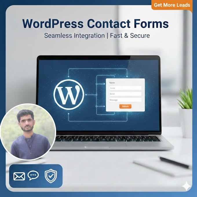 add a custom contact form to your wordpress website