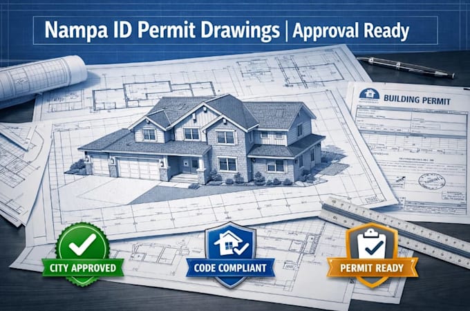 create permit ready drawings for nampa idaho approval