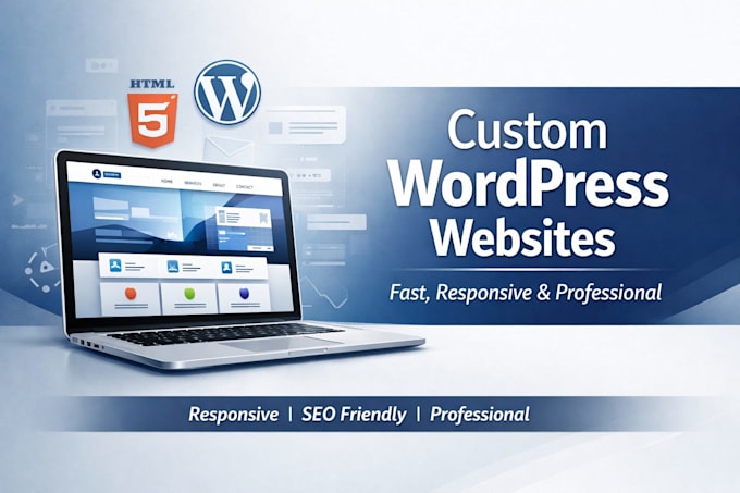 build custom wordpress website design
