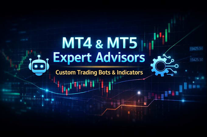 build mt4, mt5 expert advisors or custom indicators
