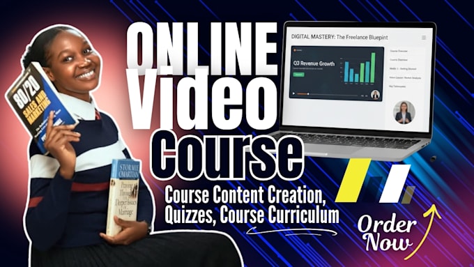 build your video course, scripts, outlines and engaging lesson quizzes