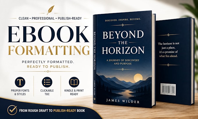 create kindle book cover design, ebook cover design, paperback and book design