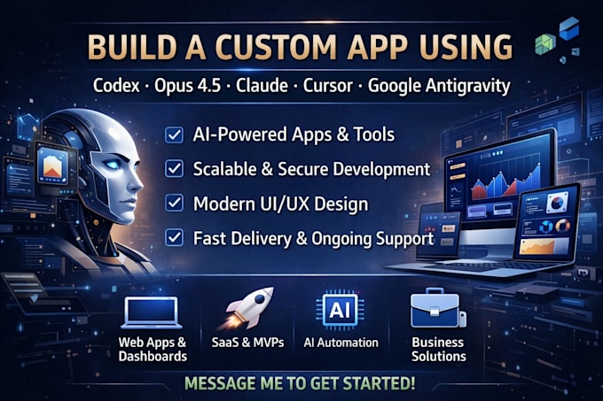build a custom app using codex, cursor, opux 4 5, and google antigravity