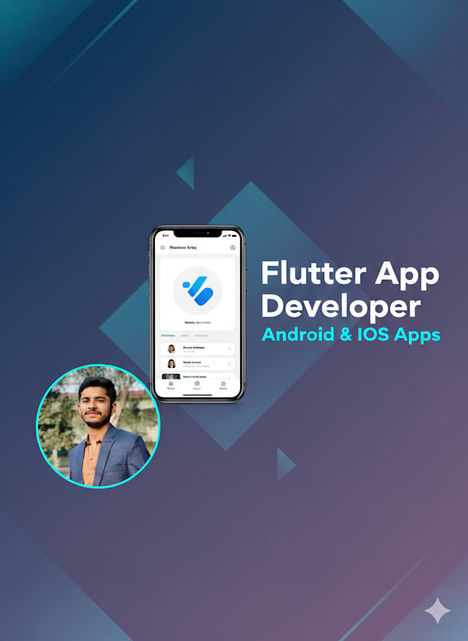 develop professional flutter apps for android and IOS