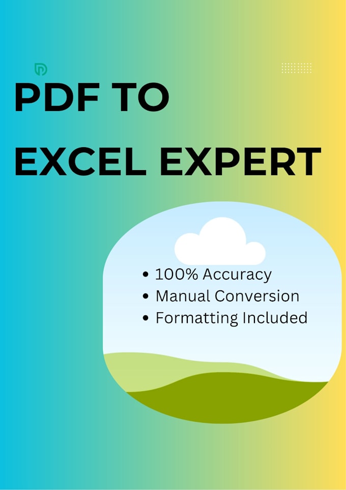 convert PDF to excel and word to PDF