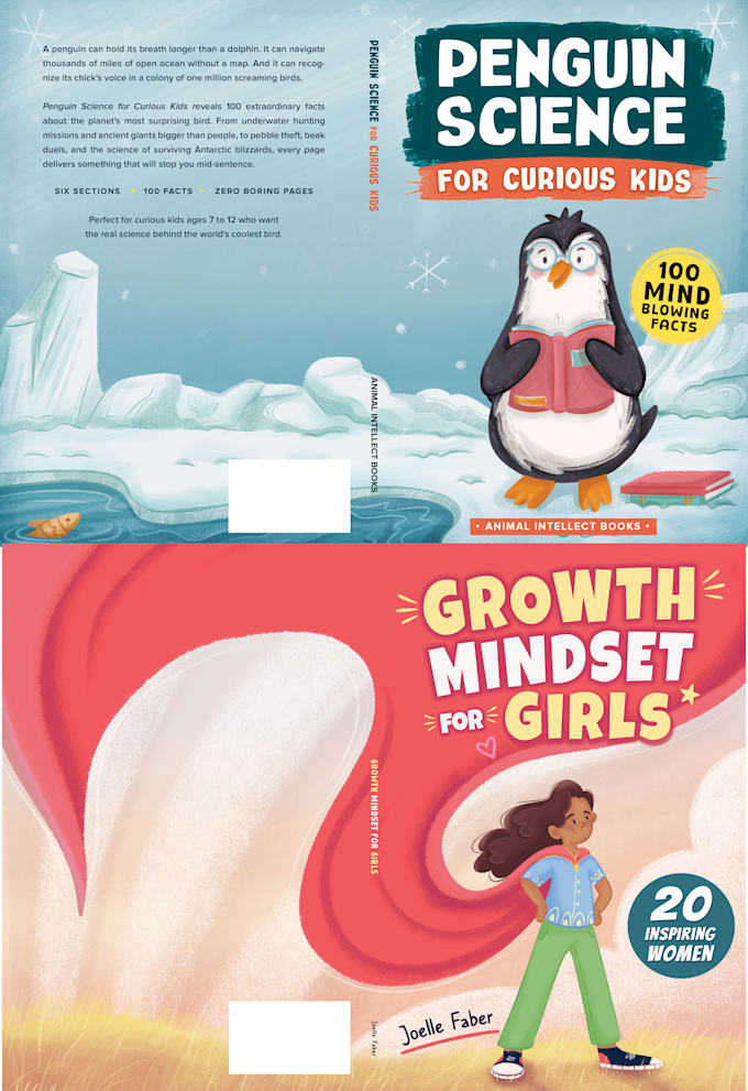 create a custom children book cover