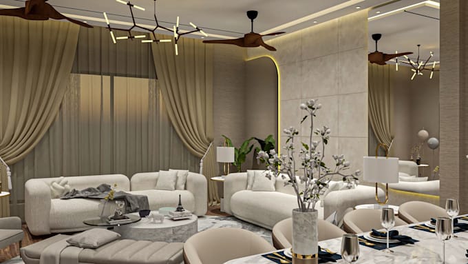 do architectural 3d renderings and visualization