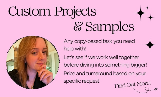 help you with any copywriting or proofreading task