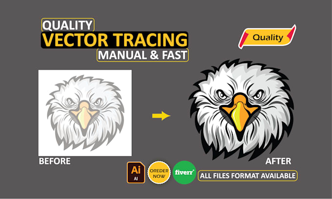 redraw your low resolution logo into a clean print ready vector
